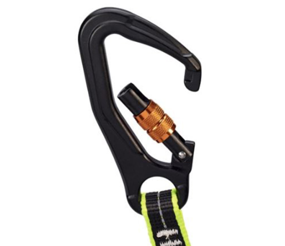 Plastimo ​Linea de Vida Plana con Mosquetones de Aluminio