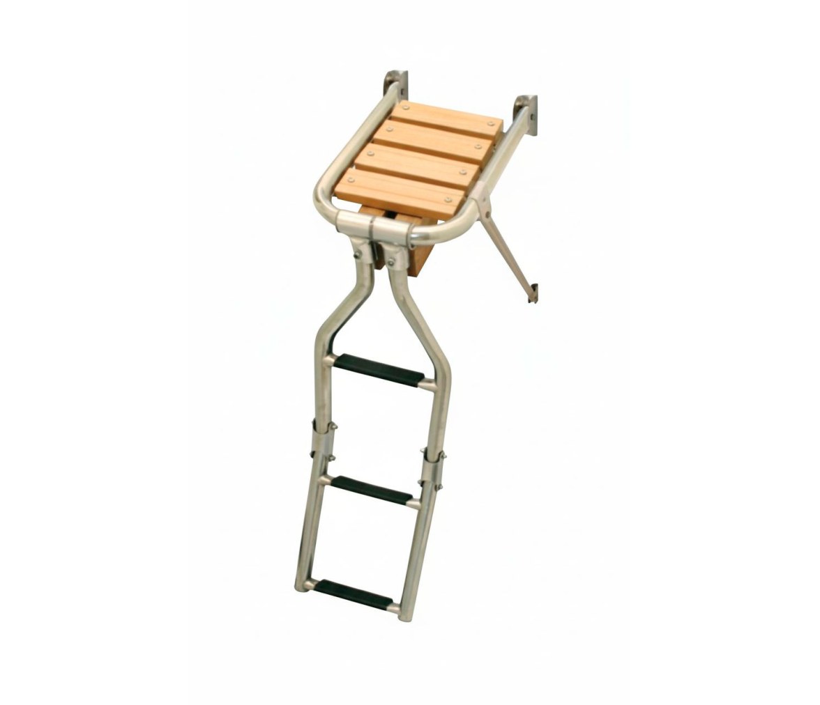 Plataforma Inox 316 con Escalera Lalizas