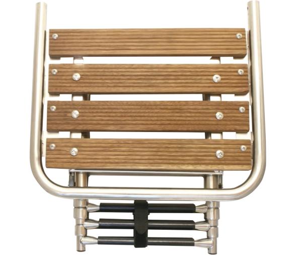 Plataforma Inox 316 con Escalera Telescópica Lalizas