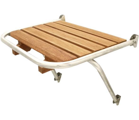 Plataforma Inox y Madera Teka