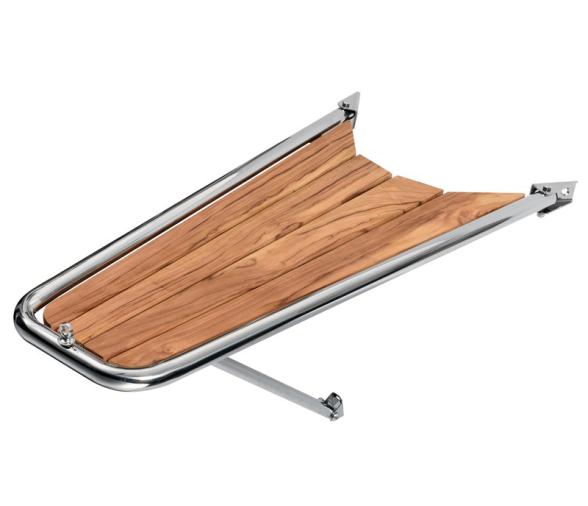 Plataforma de Proa Teca y Acero Inoxidable