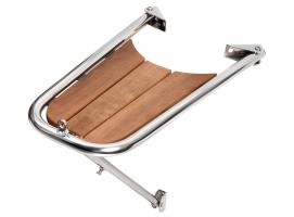 Plataforma de Proa Teca y Acero Inoxidable Simple