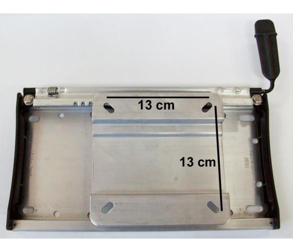 Platina con Cremallera Regulable y Bloqueador