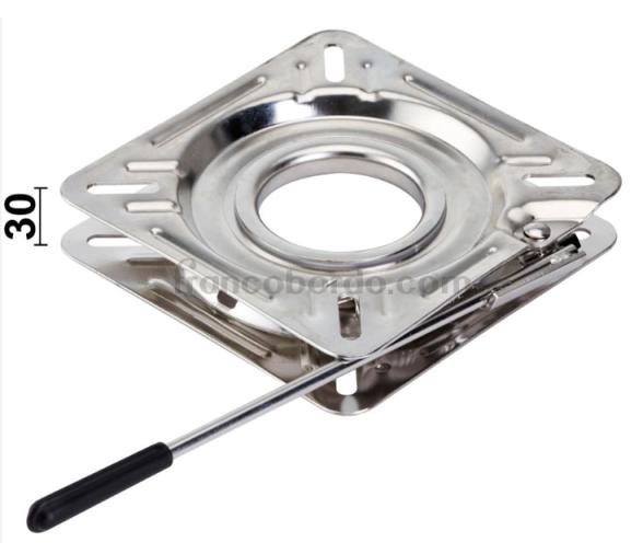 Platina Giratoria con Palanca para Asiento