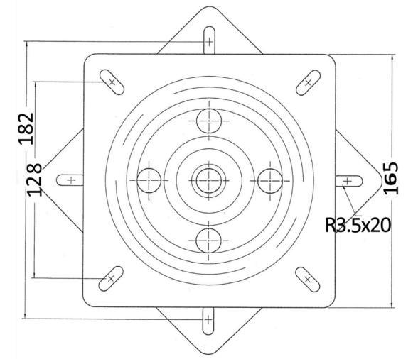 Platina Giratoria para Asiento