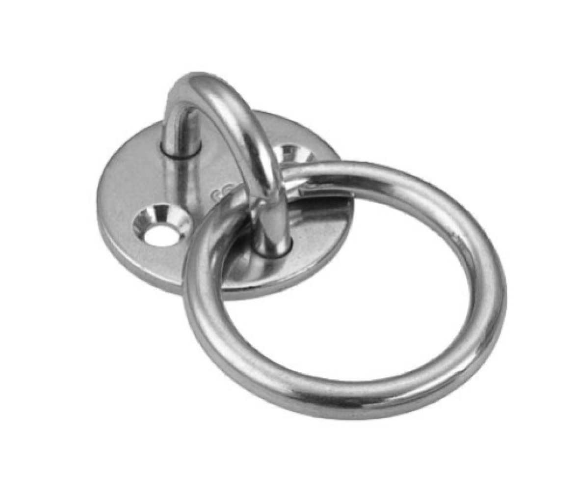 Platina Inox 316 Circular con Anilla Vinox