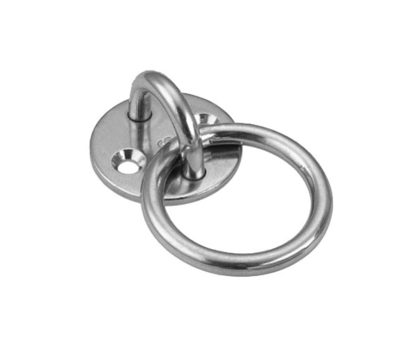 Platina Inox 316 Circular con Anilla Vinox