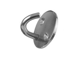 ROUND PAD INOX 316 HOOK TYPE VINOX
