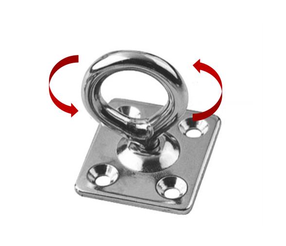 Platina Inox 316 con Aro Giratorio Vinox