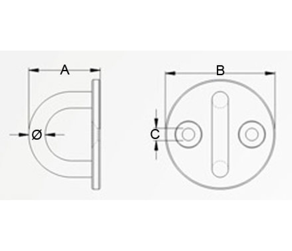 Platina Inox Circular Vinox