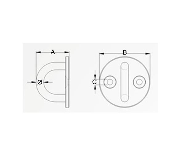 Platina Inox Circular Vinox