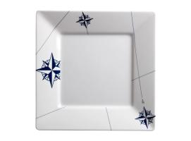 Plato Llano Cuadrado Grande Northwind 6 unidades Marine Business