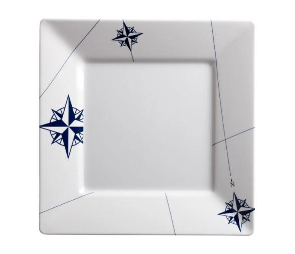Plato Llano Cuadrado Grande Northwind 6 unidades Marine Business
