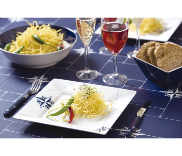 Plato Llano Cuadrado Grande Northwind 6 unidades Marine Business