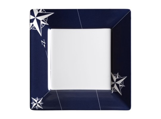 Plato Llano Cuadrado Pequeño Northwind 6 unidades Marine Business