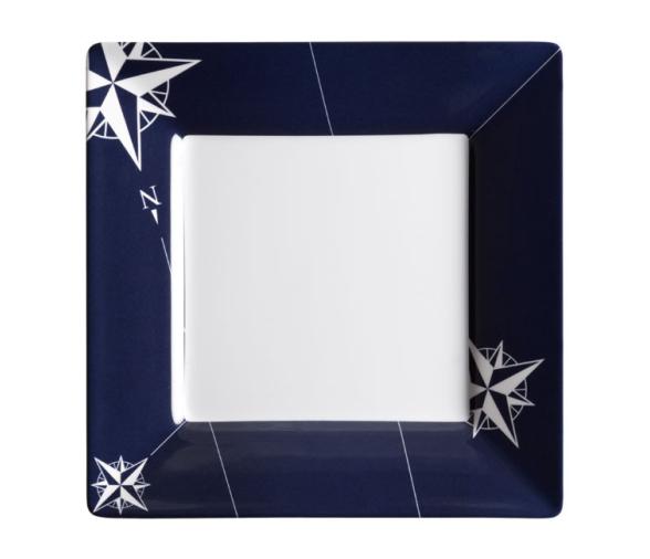 Plato Llano Cuadrado Pequeño Northwind 6 unidades Marine Business