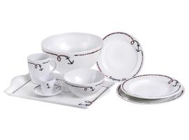 Platos de Postre 20 cm 6 Unidades