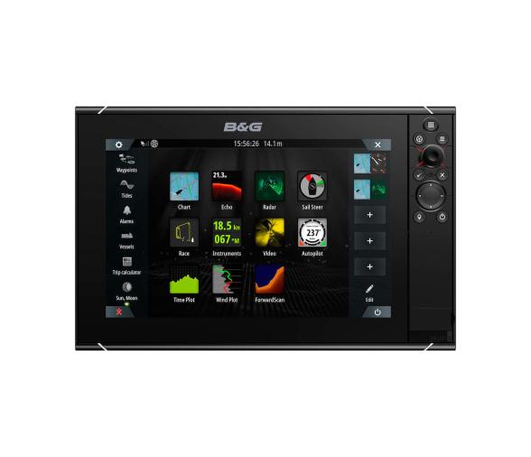 B&G GPS Plotter Zeus 3S 12" (Con Mapa Base Mundial)