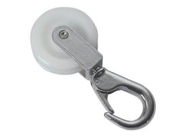 Polea Mosqueton Giratoria Laton