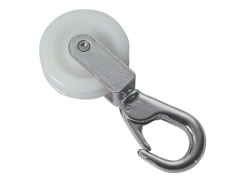 Swivel Pulley with Spring Hook