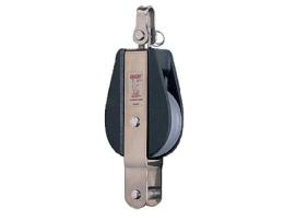 Polea Simple con Arraigo 10 mm