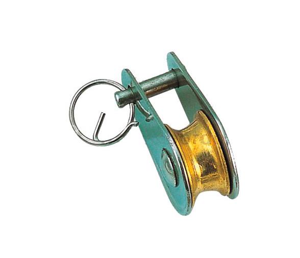 Polea Simple Inox 316 con Roldana de Latón