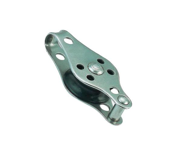 Polea Simple Inox con Arraigo Vinox