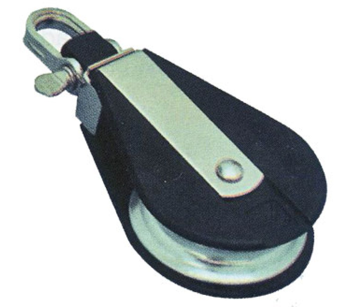 Polea Simple Tres Posiciones Nylon-Inox Viadana