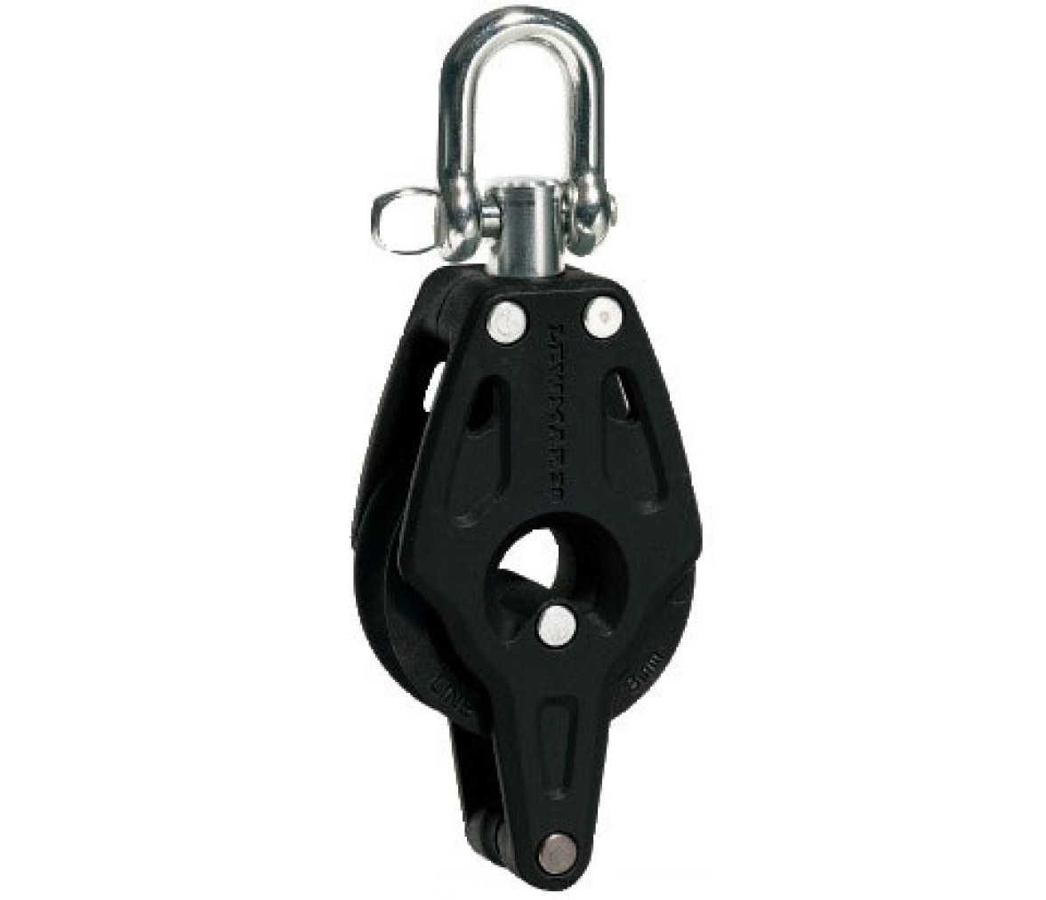Polea Simple con Arraigo Control Lewmar