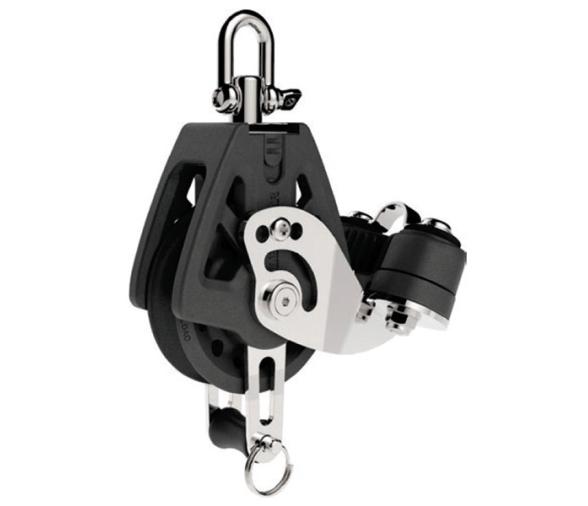 Polea Simple con Arraigo y Mordaza Synchro Lewmar