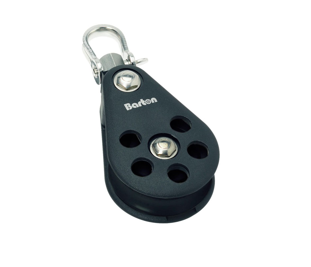 Barton Polea Simple Giratoria Variable de Rodamientos N