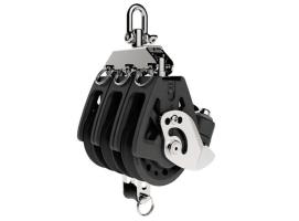 Polea Triple con Arraigo y Mordaza Synchro Lewmar