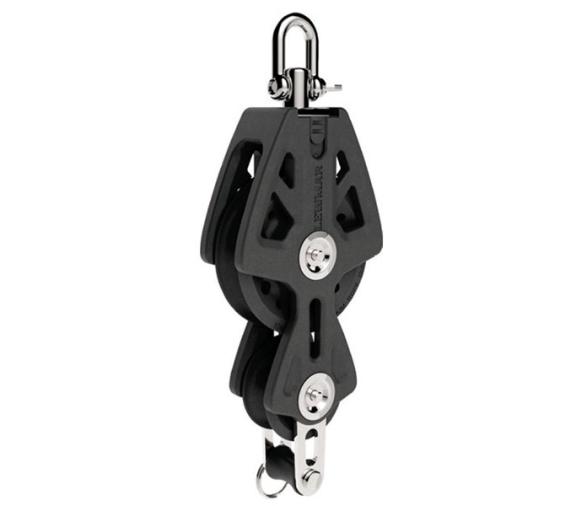 Polea Violin Simple con Arraigo Synchro Lewmar