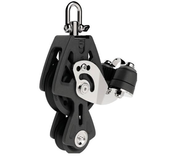 Polea Violin Simple con Mordaza Synchro Lewmar