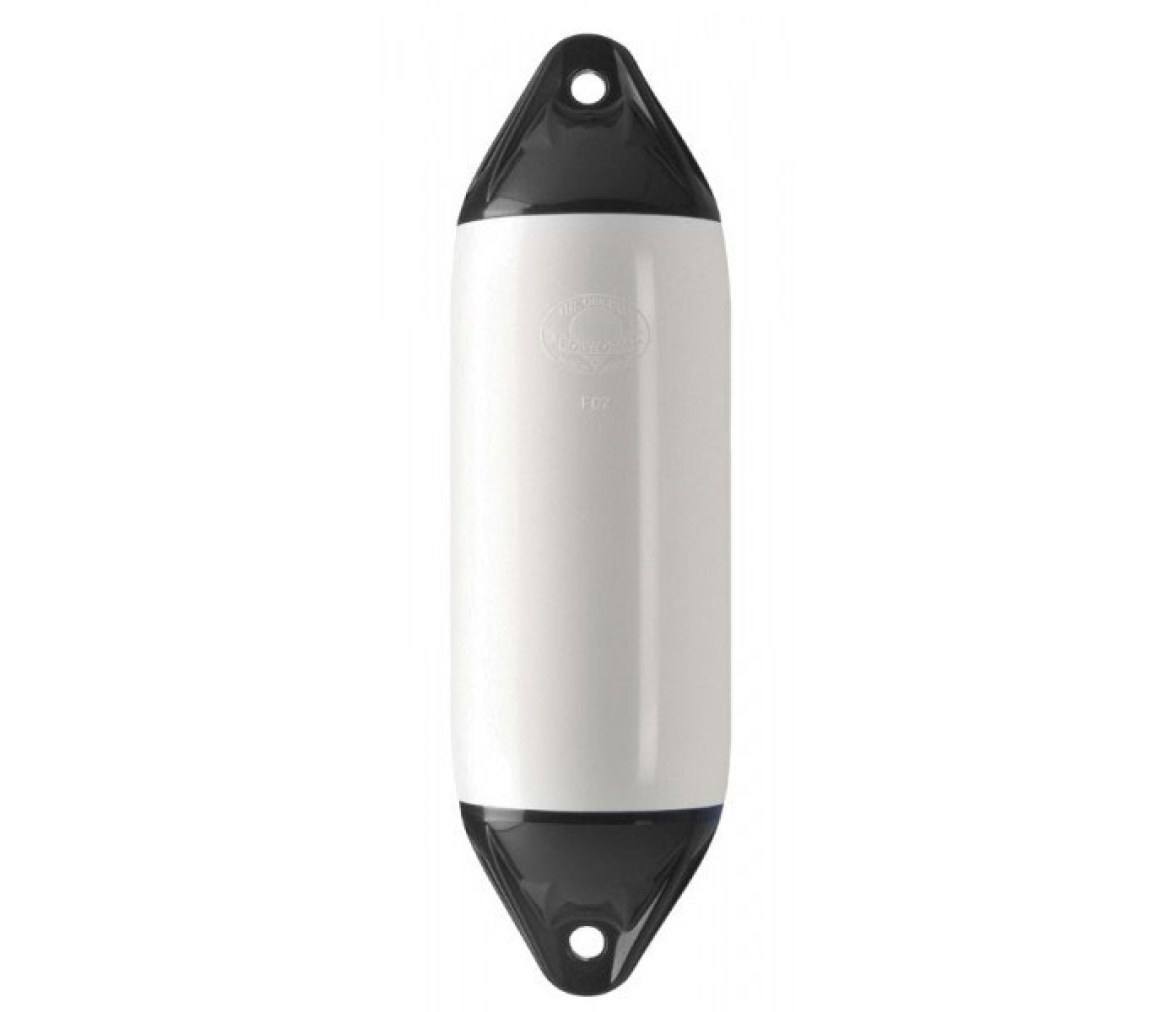 Polyform Defensa F02 Blanco-Negro