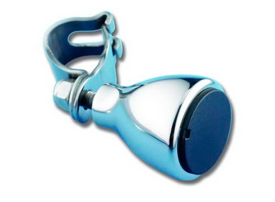 Steering Wheel Knob in Stainless Steel