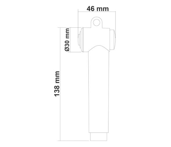 Pomo Ducha Extra Trem