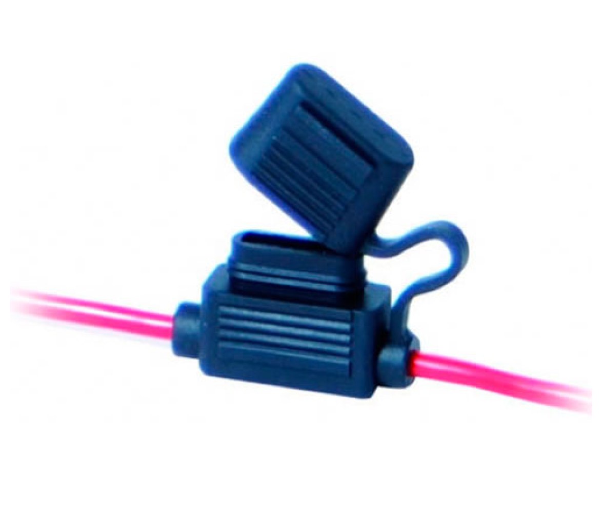Porta-Fusible Estanco con 2 Cables