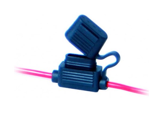 Porta-Fusible Estanco con 2 Cables