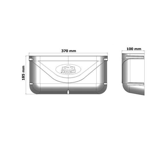 Porta Objetos ABS Trem