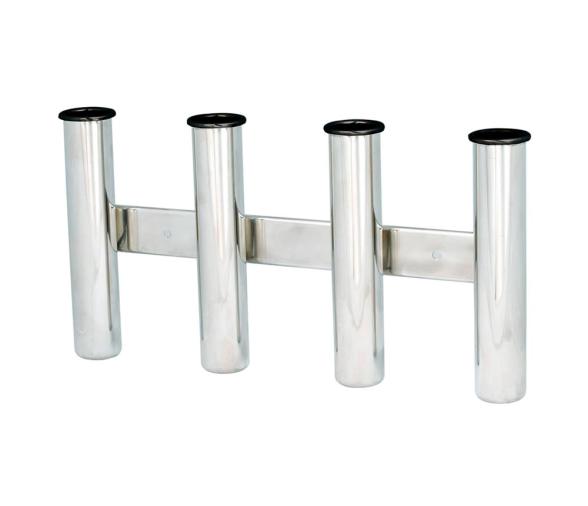 Portacañas - Cañero Acero Inoxidable para 4 Cañas