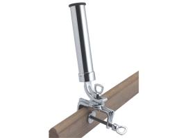 Portacañas - Cañero Balcon  Bronce Cromado