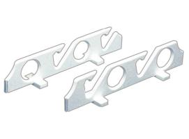 Portacañas Cañero Blanco 4 Cañas Horizontal 390mm