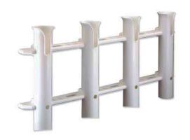 Portacañas - Cañero Blanco para 4 Cañas