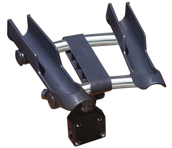 Portacañas - Cañero fijo 2 Cañas Quicklif 2 en 1