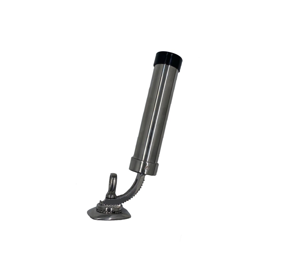 Portacañas - Cañero Orientable Cubierta Inox 50 mm