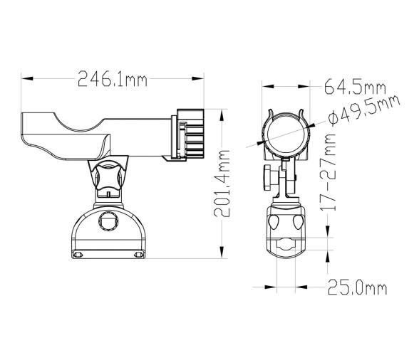 Portacañas - Cañero para Guardamancebos