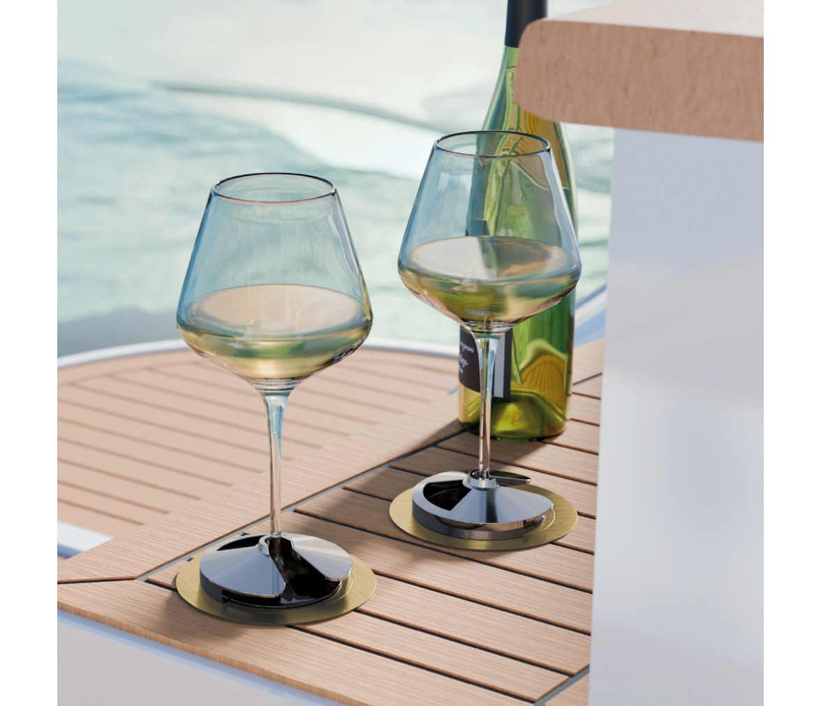 Portacopas Douglas Marine SeaSip color oro