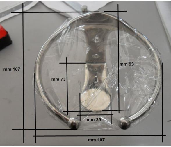 Posavasos Inox Fijacion por Tonillos 106x106 mm