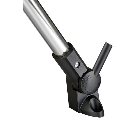 Poste Plegable con Led de 360º, con inclinación ajustable.